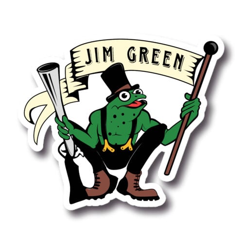 Jim Green OG Sticker